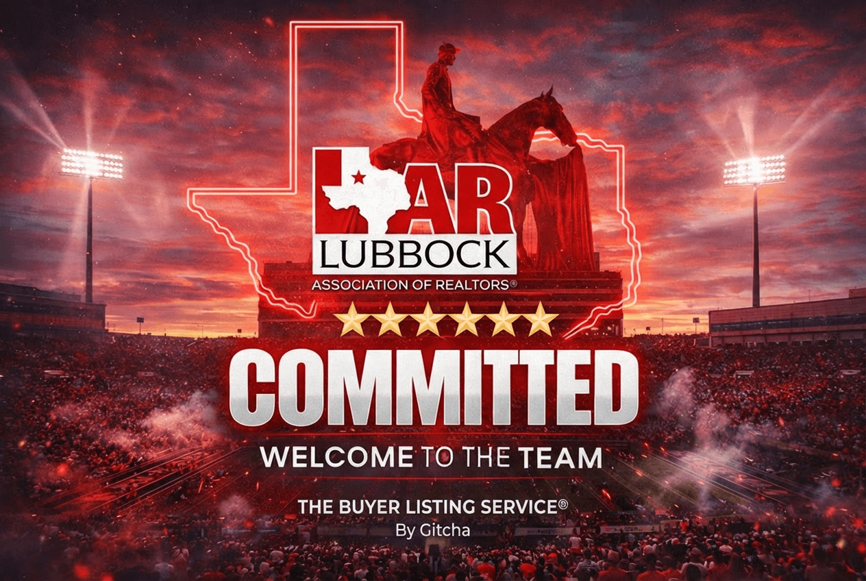 Lubbock Association of Realtors x The Buyer Listing Service partnership announcement